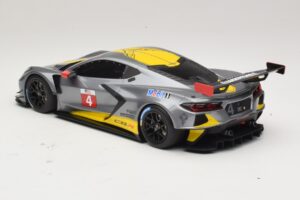 Chevrolet Corvette C8.R Gris GT Spirit 1:18 GT307 Résine — image 5 sur 6