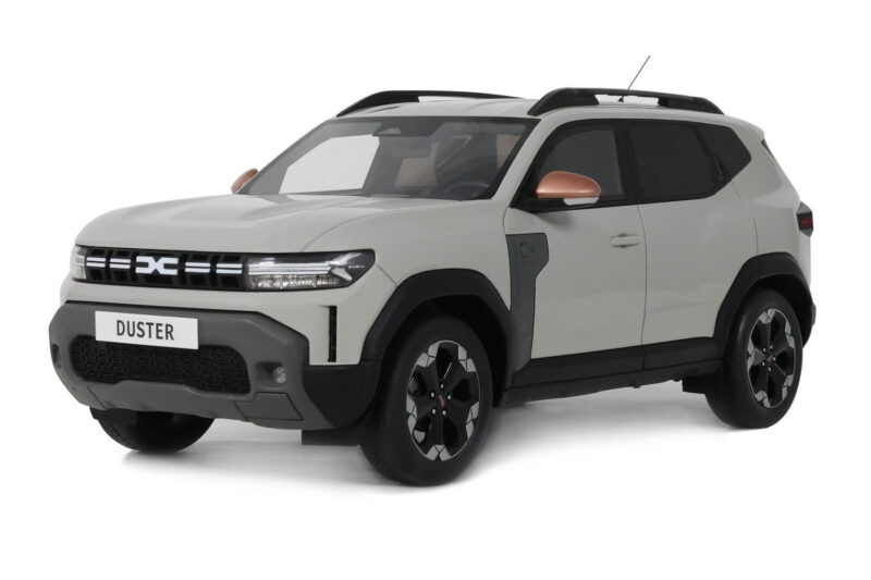 Dacia Duster Mk3 Extreme TCe 130 4x4 Beige Sandstone Otto 1:18 OT1258 Résine