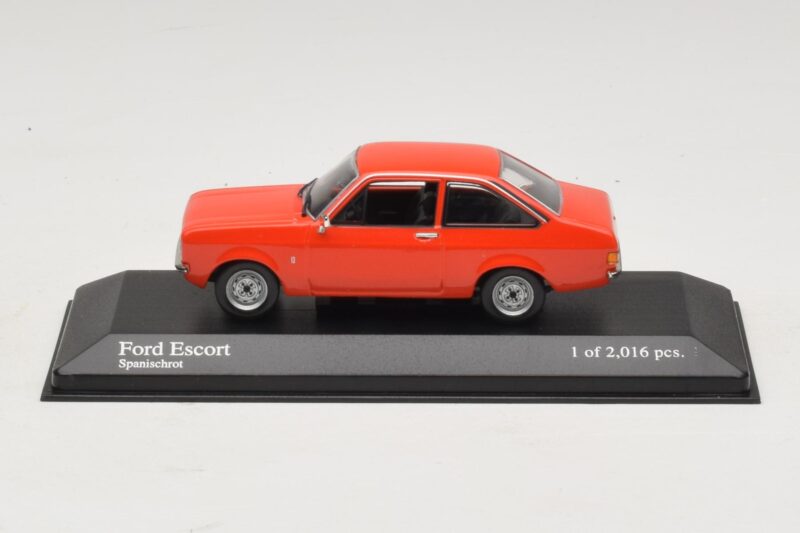 Ford Escort Mk2 Spanish Red Minichamps 1:43 400084100 Métal