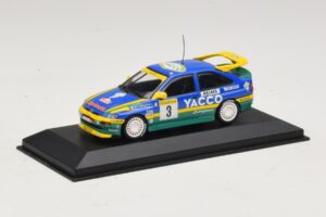 Ford Escort RS #3 Bernardini / Occelli Rally Monte Carlo Winner 1996 Minichamps 1:43 430968203 Métal — image 2 sur 4