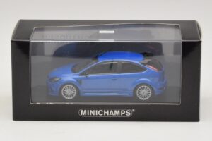 Ford Focus RS Mk2 Bleu Métallisé Minichamps 1:43 400088101 Métal — image 4 sur 4