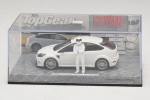 Ford Focus RS Mk2 Top Gear Blanc Avec Figurine Minichamps 1:43 519438810 Métal — image 4 sur 5