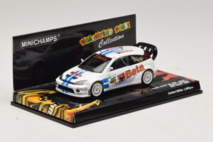 Ford Focus RS WRC #46 V. Rossi / C. Cassina RAC Rally 2007 Minichamps 1:43 400078446 Métal — image 2 sur 5