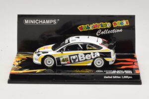 Ford Focus RS WRC #46 V. Rossi / C. Cassina Monza Rally Show 2008 Minichamps 1:43 400088946 Métal