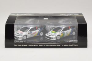 Ford Focus RS WRC Rally Mexico 2004 Set Minichamps 1:43 402048376 Métal — image 5 sur 5