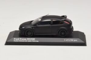 Ford Focus RS500 Mk2 Matte Black Minichamps 1:43 400088104 Métal