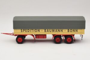 Kassbohrer Remorque Plateau Baumann Bonn Minichamps 1:43 439161097 Métal — image 3 sur 6