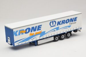 Krone Profiliner Semi-Remorque À Rideaux Coulissants Articulée Minichamps 1:43 439911120 Métal