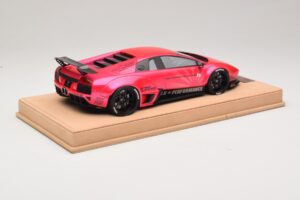Lamborghini Murcielago Liberty Walk Rose Brillant AB Models 1:18 REMC044 Résine — image 2 sur 7
