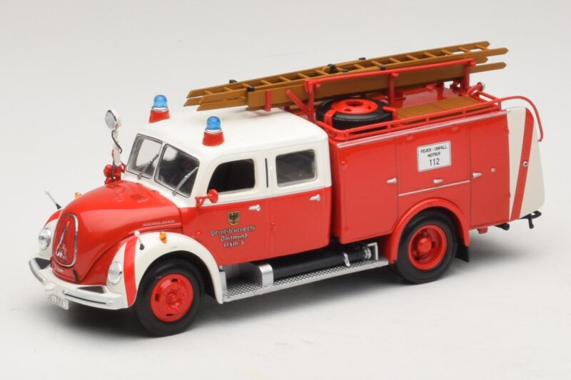 Magirus-Deutz Merkur TLF 16 Pompiers Dortmund Minichamps 1:43 439141972 Métal