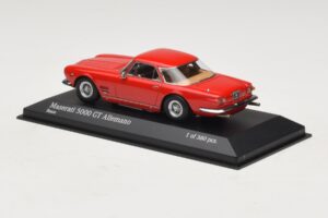 Maserati 5000 GT Allemano Rouge Minichamps 1:43 437123321 Métal — image 3 sur 4