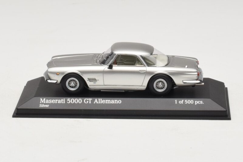 Maserati 5000 GT Allemano Argent Minichamps 1:43 Maserati 5000 GT Allemano Argent Minichamps 1:43 437123324 Métal