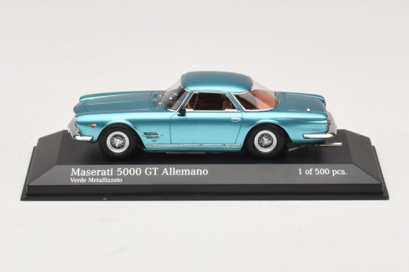 Maserati 5000 GT Allemano Verde Metallizzato Minichamps 1:43 Maserati 5000 GT Allemano Verde Metallizzato Minichamps 1:43 437123320 Métal