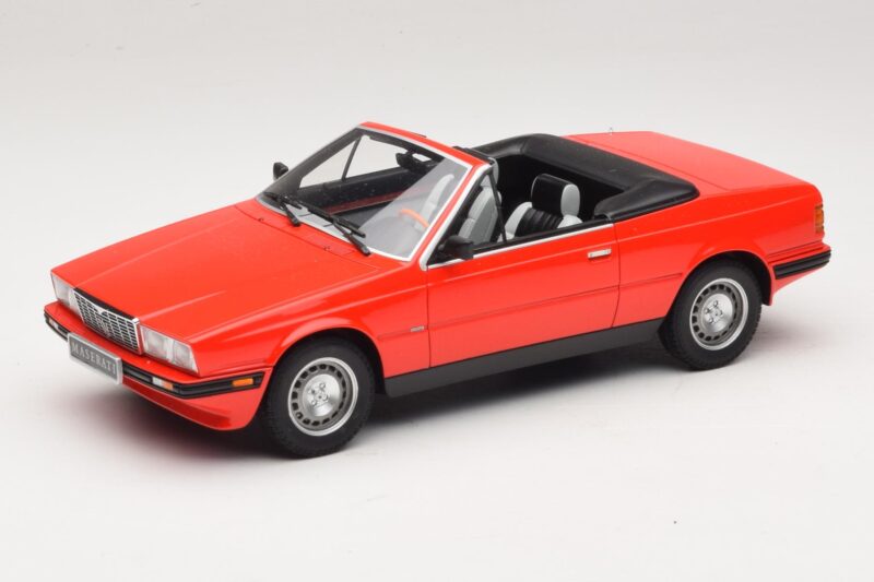 Maserati Biturbo Spyder Rouge Minichamps 1:18 107123530 Résine