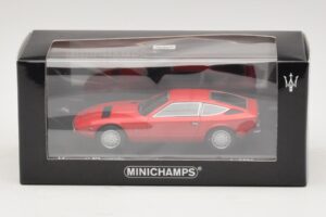 Maserati Khamsin Rouge Minichamps 1:43 437123224 Métal — image 4 sur 4