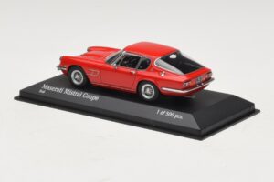 Maserati Mistral Rouge Minichamps 1:43 437123424 Métal — image 3 sur 4