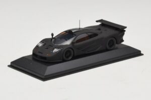 McLaren F1 GTR Longtail Noir Mat 1997 Minichamps 1:43 MCLAREN010 Métal
