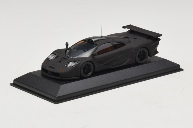 McLaren F1 GTR Longtail Noir Mat 1997 Minichamps 1:43 MCLAREN010 Métal