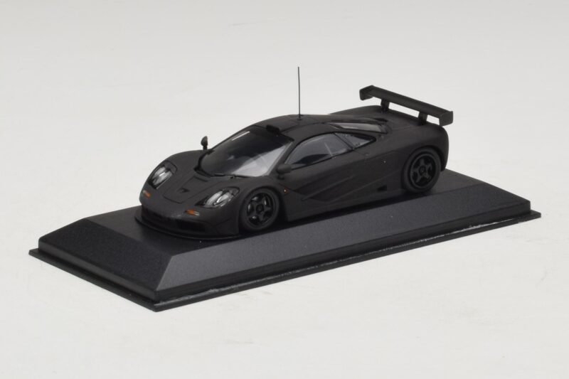 McLaren F1 GTR Prototype Noir Mat Avec Jantes Noires Minichamps 1:43 McLaren F1 GTR Prototype Noir Mat Avec Jantes Noires Minichamps 1:43 MCLAREN009 Métal