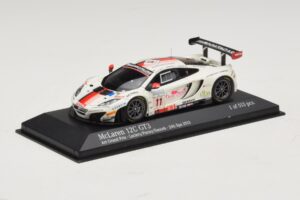 McLaren MP4-12C GT3 #11 Art Grand Prix Leclerc / Parisy 24 Hours of Spa 2013 Minichamps 1:43 437131311 Métal — image 2 sur 4