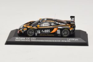 McLaren MP4-12C GT3 #16 Boutsen Racing Schmetz / Demirdjian 24 Hours of Spa 2014 Minichamps 1:43 437141316 Métal