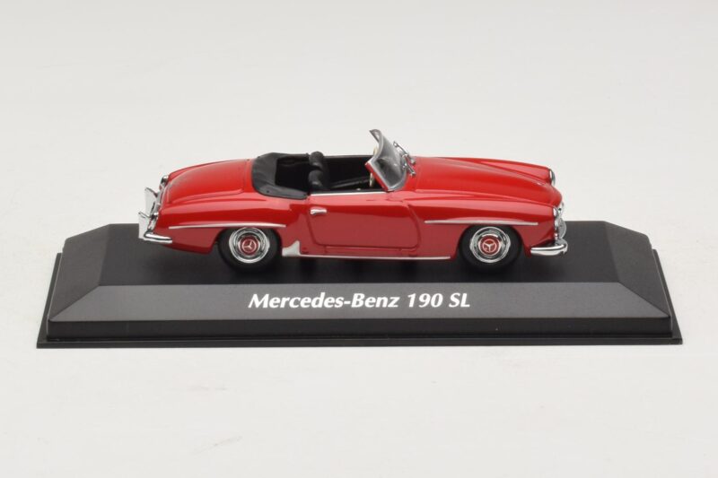 Mercedes 190 SL Rouge Maxichamps 1:43 940033131-O Métal