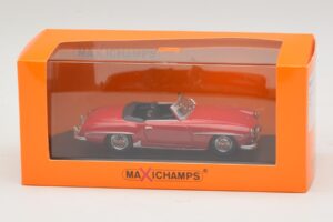 Mercedes 190 SL Rouge Maxichamps 1:43 940033131-O Métal — image 4 sur 4