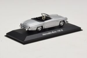 Mercedes 190 SL W121 Argent Maxichamps 1:43 940033130 Métal — image 2 sur 4