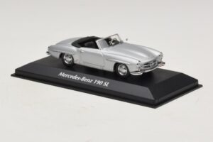 Mercedes 190 SL W121 Argent Maxichamps 1:43 940033130 Métal — image 3 sur 4