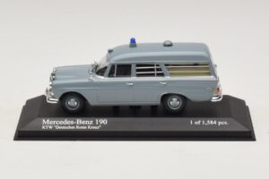 Mercedes 190 W110 Ambulance DRK Minichamps 1:43 400037270 Métal