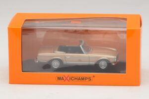 Mercedes 230 SL W113 Or Métallisé Maxichamps 1:43 940032230 Métal — image 4 sur 4