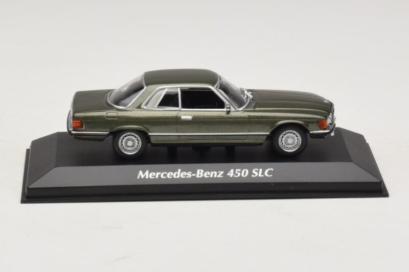 Mercedes 450 SLC C107 Vert Foncé Métallisé Maxichamps 1:43 940033420 Métal