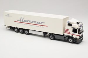 Mercedes Actros 1844LS Koffersattelzug Hammer Aachen Minichamps 1:43 499039105 Métal — image 4 sur 6