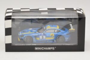Mercedes AMG GT3 Black Falcon #9 Y. Buurman / M. Engel 24 Hours of Nurburgring 2016 Minichamps 1:43 437163009 Métal — image 5 sur 5