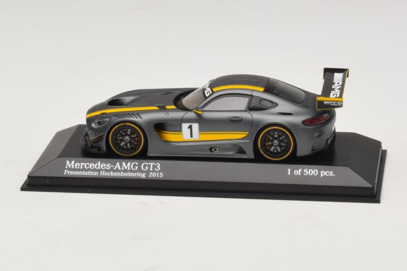 Mercedes AMG GT3 Presentation Hockenheimring 2015 Minichamps 1:43 437163001 Métal