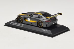 Mercedes AMG GT3 Presentation Hockenheimring 2015 Minichamps 1:43 437163001 Métal — image 3 sur 4