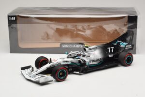 Mercedes AMG Petronas W10 #77 V. Bottas German GP 2019 Minichamps 1:18 110191177 Métal — image 6 sur 7