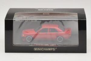 Mercedes Brabus 3.6S 190E W201 Rouge Minichamps 1:43 437032600 Métal — image 5 sur 5
