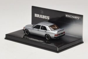 Mercedes Brabus 3.6S 190E W201 Argent Minichamps 1:43 437032604 Métal — image 3 sur 5