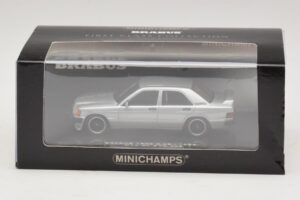 Mercedes Brabus 3.6S 190E W201 Argent Minichamps 1:43 437032604 Métal — image 5 sur 5