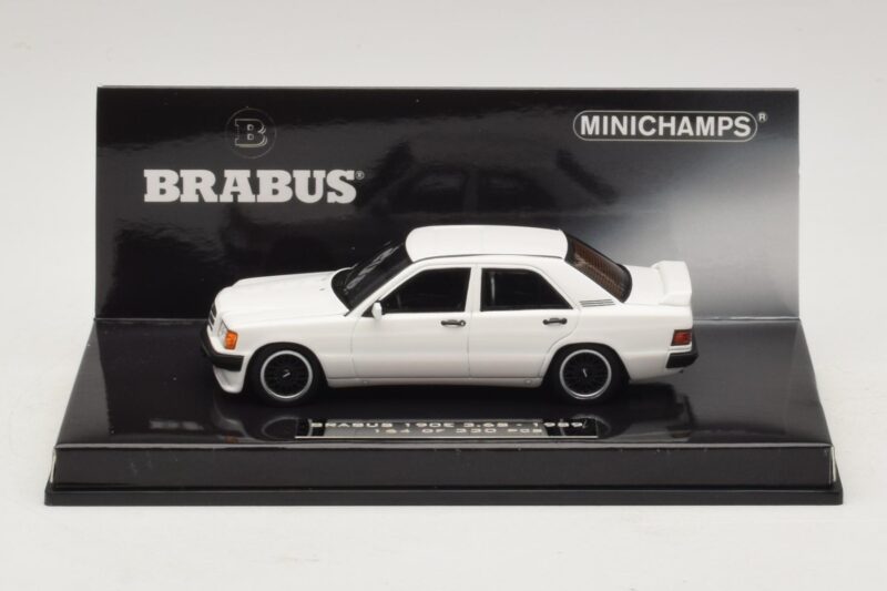 Mercedes Brabus 3.6S 190E W201 Blanc Minichamps 1:43 Mercedes Brabus 3.6S 190E W201 Blanc Minichamps 1:43 437032602 Métal