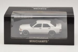 Mercedes Brabus 3.6S 190E W201 Blanc Minichamps 1:43 437032602 Métal — image 5 sur 5