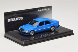 Mercedes Brabus 6.5 500E W124 Bleu Minichamps 1:43 437032502 Métal — image 2 sur 5