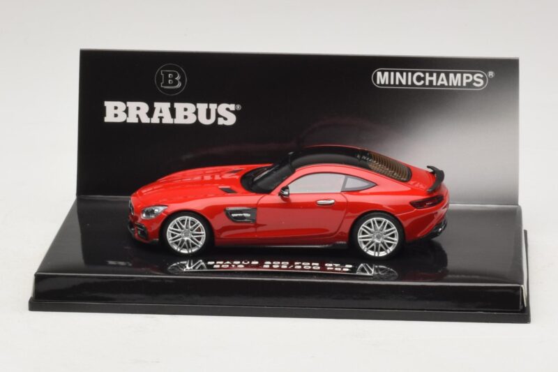 Mercedes Brabus 600 GT S C190 Rouge Minichamps 1:43 Mercedes Brabus 600 GT S C190 Rouge Minichamps 1:43 437032521 Métal