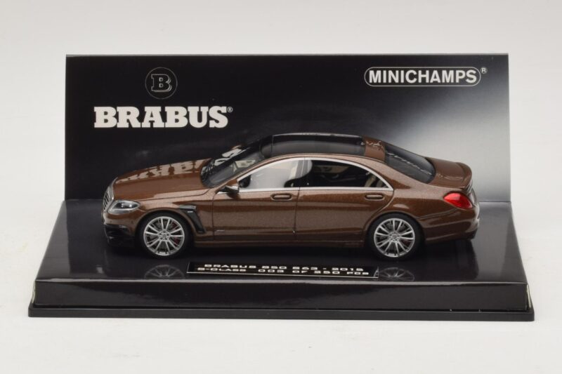 Mercedes Brabus 850 S63 W222 Brun Métallisé Minichamps 1:43 437034202 Métal