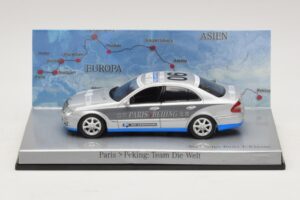 Mercedes E-Class #6 Team Die Welt Rally Paris-Peking 2007 Minichamps 1:43 B66962262 Métal