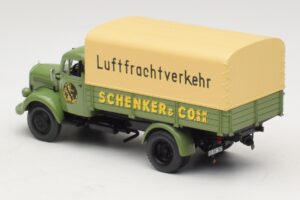 Mercedes L 3500 Camion Plateau Schenker Minichamps 1:43 439350028 Métal — image 5 sur 6