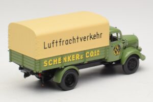 Mercedes L 3500 Camion Plateau Schenker Minichamps 1:43 439350028 Métal — image 2 sur 6