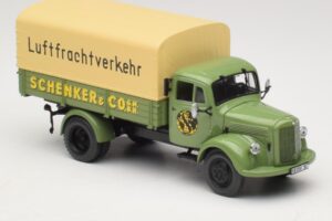 Mercedes L 3500 Camion Plateau Schenker Minichamps 1:43 439350028 Métal — image 4 sur 6