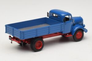 Mercedes L 3500 Camion Benne Bleu Rouge Minichamps 1:43 439350004 Métal — image 2 sur 6